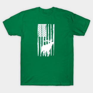 Hunting American flag T-Shirt